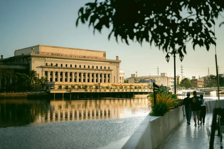 A Philippine provincial government building exterior
